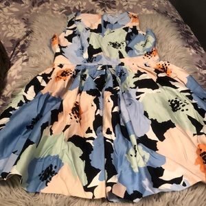 Colorful A line Dress